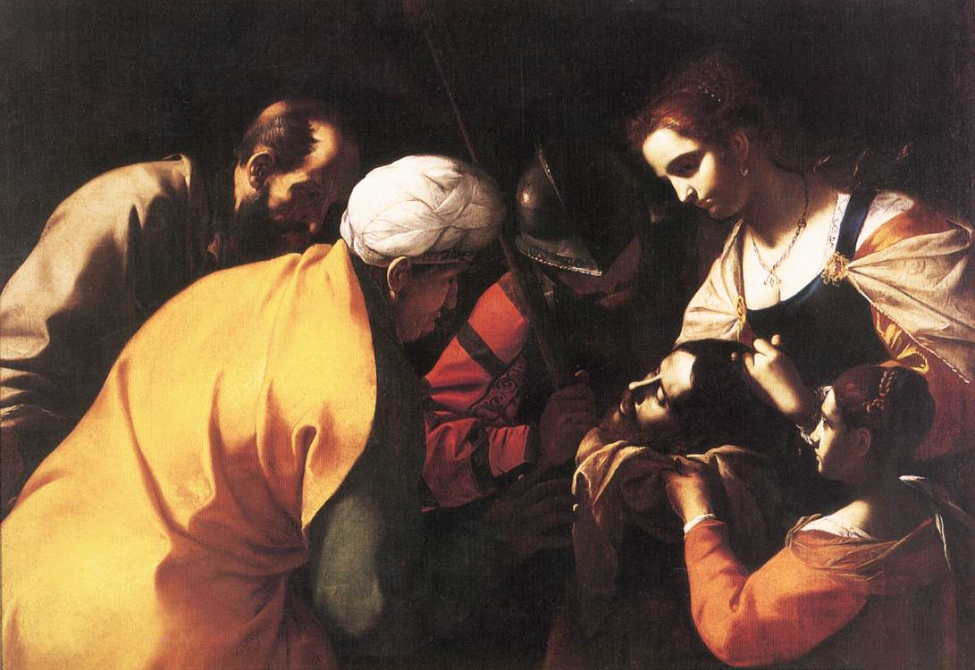 PRETI, Mattia Salome with the Head of St John the Baptist af